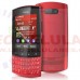 CELULAR NOKIA ASHA 303 VERMELHO CÂMERA 3.2MP WI-FI MP3 PLAYER 3G BLUETOOTH